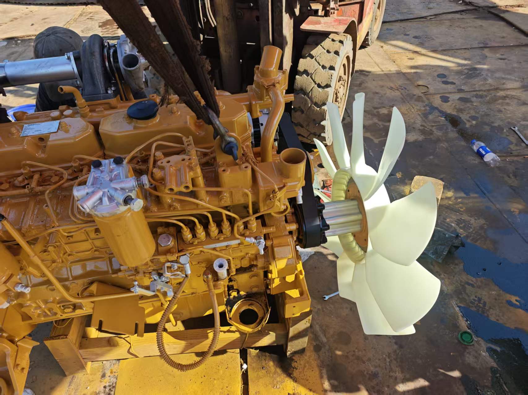 The rebuilding process of 3 units CAT 3066 engine has been done (图2) 86dbdee658fc8c5a64022b88e0e66c13.jpg